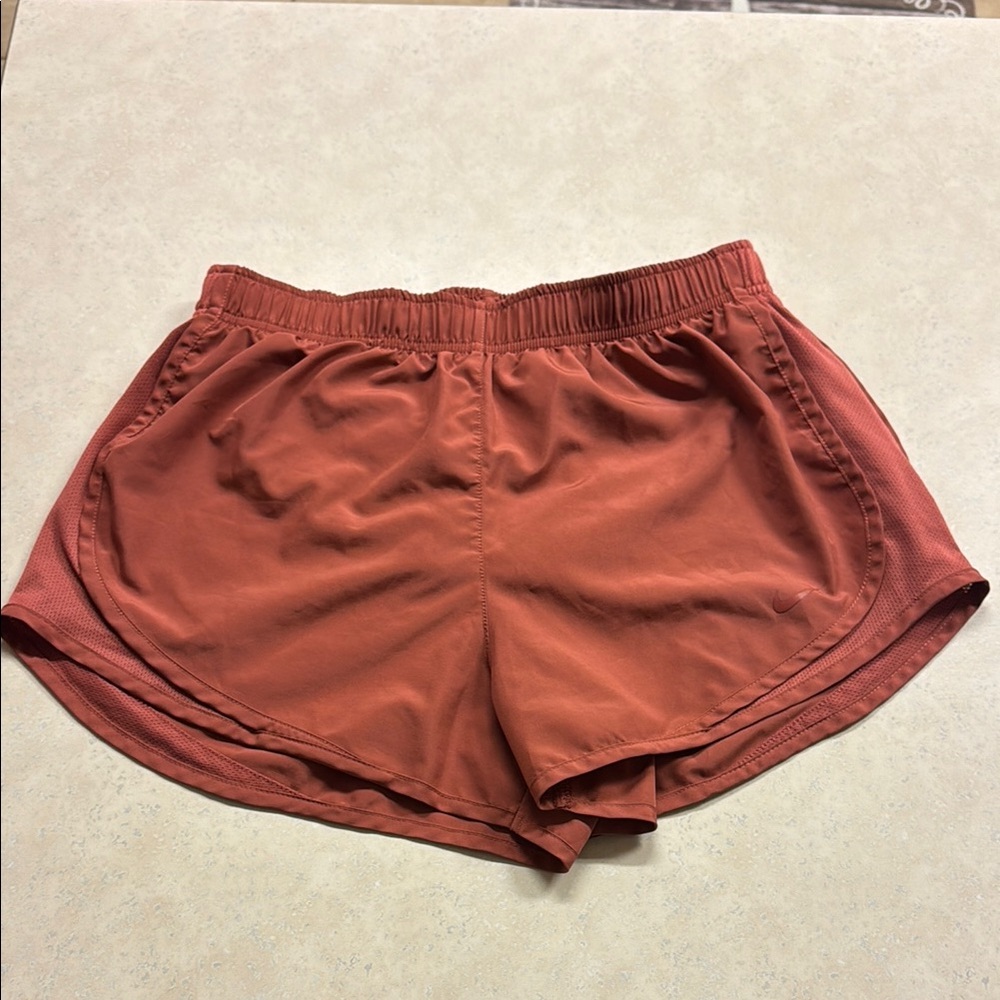 Nike Pink Athletic Shorts Lightweight Moisture-Wicking